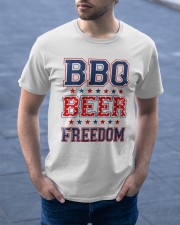 Bbq Beer Freedom Classic T-Shirt apparel-classic-tshirt-lifestyle-front-46