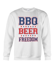 Bbq Beer Freedom Crewneck Sweatshirt tile