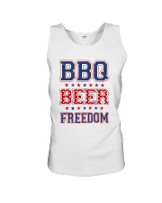 Bbq Beer Freedom Unisex Tank tile