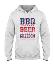 Bbq Beer Freedom Hooded Sweatshirt tile