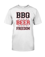 Bbq Beer Freedom Premium Fit Mens Tee tile