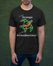 I wear Orange for my Grandmother Classic T-Shirt apparel-classic-tshirt-lifestyle-front-42