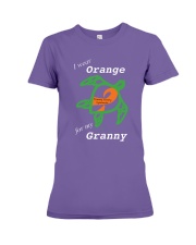 I wear Orange for my Granny Premium Fit Ladies Tee thumbnail