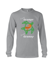 I wear Orange for my Granny Long Sleeve Tee thumbnail