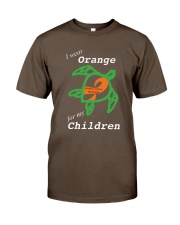 I wear Orange for my Children Premium Fit Mens Tee thumbnail