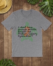PCD Middle Finger B Classic T-Shirt lifestyle-mens-crewneck-front-18