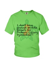 PCD Middle Finger B Youth T-Shirt thumbnail