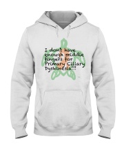 PCD Middle Finger B Hooded Sweatshirt thumbnail