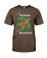 I wear Orange for my Brother Premium Fit Mens Tee thumbnail