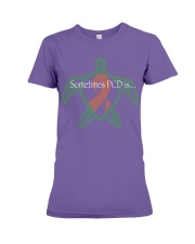 Sometimes PCD is Premium Fit Ladies Tee thumbnail
