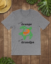 I wear Orange for my Grandpa b Classic T-Shirt lifestyle-mens-crewneck-front-18