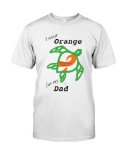 I wear Orange for my Dad b Premium Fit Mens Tee thumbnail