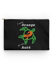 I wear Orange for my Aunt Accessory Pouch - Standard thumbnail