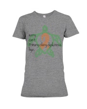 Sorry PCD b Premium Fit Ladies Tee thumbnail