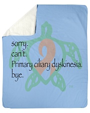 Sorry PCD b Sherpa Fleece Blanket - 50" x 60" thumbnail