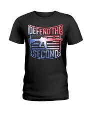 DEFEND THE SECOND TEES Ladies T-Shirt front