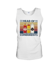 Vintage Head Of Condiments Shirt Unisex Tank tile