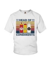 Vintage Head Of Condiments Shirt Youth T-Shirt tile