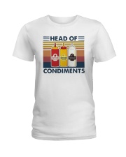 Vintage Head Of Condiments Shirt Ladies T-Shirt tile