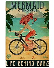 Mermaid cycling club 11x17 Poster front