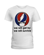 We Will Get By We Will Survive Ladies T-Shirt thumbnail