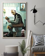 Jason in Bathroom 11x17 Poster lifestyle-poster-1