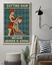 Cutting Hair 11x17 Poster lifestyle-poster-1