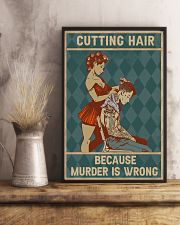 Cutting Hair 11x17 Poster lifestyle-poster-3