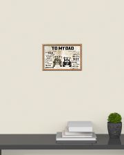 To My Dad 17x11 Poster poster-landscape-17x11-lifestyle-08