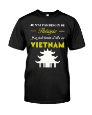 JE N AI PAS BESOIN DE THERAPIE Classic T-Shirt thumbnail