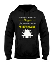 JE N AI PAS BESOIN DE THERAPIE Hooded Sweatshirt thumbnail
