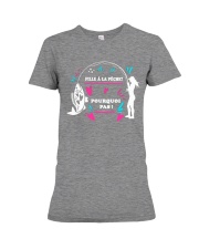 FILLE A LA PECHE POURQUOI PAS Premium Fit Ladies Tee front