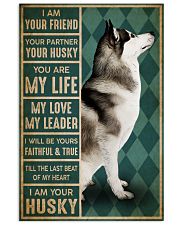 MY HUSKY 24x36 Poster front