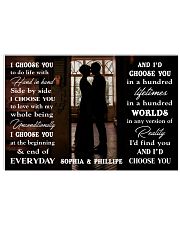 I CHOOSE YOU 24x16 Poster front