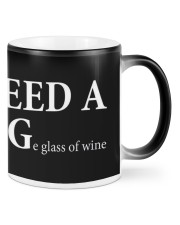 I need a hugh e glass of wine Mugs tile