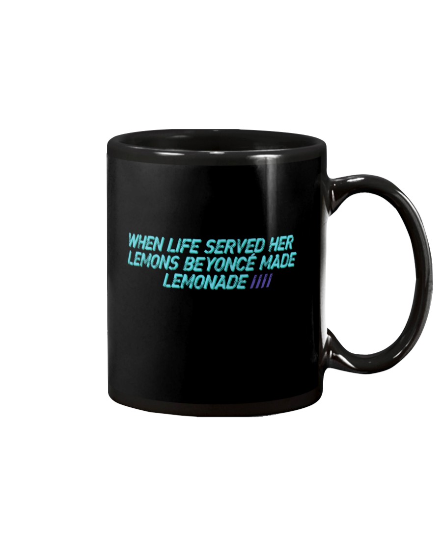 LIFE SERVED BEYONCE LEMONS Mug