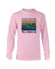 The Party Dont Start Long Sleeve Tee thumbnail