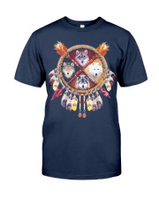 MORE WOLVES DREAMCATCHER Classic T-Shirt front