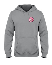 Breast Cancer Sugar Skull Hooded Sweatshirt thumbnail