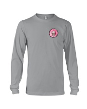 Breast Cancer Sugar Skull Long Sleeve Tee thumbnail