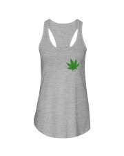 Flag Cannabis 2 Sides Ladies Flowy Tank tile