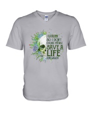 Sk - Gardening - Save A Life V-Neck T-Shirt thumbnail