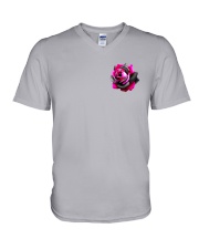 Ballet Rose 2 Sides V-Neck T-Shirt thumbnail
