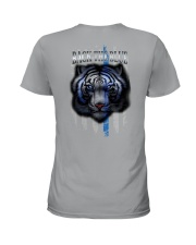 Tiger Back The Blue 2 Sides Ladies T-Shirt tile