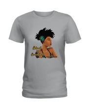 Black Is Beautiful 2 Sides Ladies T-Shirt thumbnail