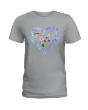 Native Heart Purple Ladies T-Shirt thumbnail