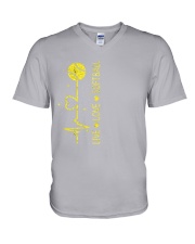 Live Love Softball V-Neck T-Shirt thumbnail