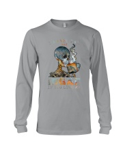 Skull IDGAF If You Like Me Long Sleeve Tee tile