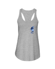 Police Rose v2 2 Sides Ladies Flowy Tank thumbnail