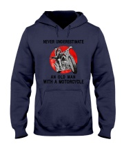 Sk Motorcycle Never Underestimate Hooded Sweatshirt tile
